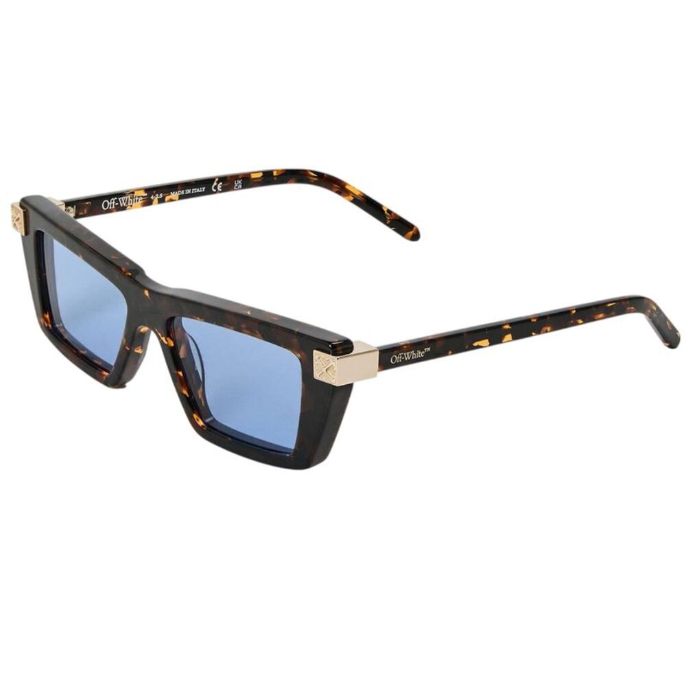 Off-White Womens/Ladies Beaumont Rectangular Sunglasses / Blue/Black